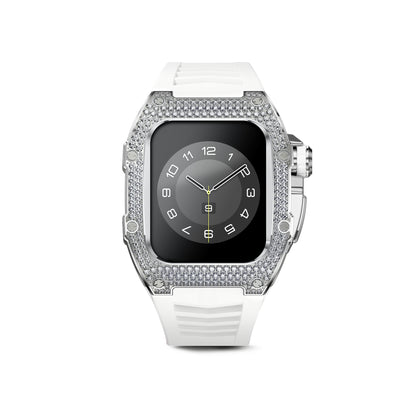 Apple Watch Case / Diamond - White