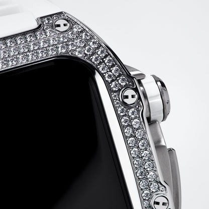 Apple Watch Case / Diamond - White